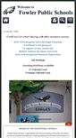 Mobile Screenshot of fowlerschools.net